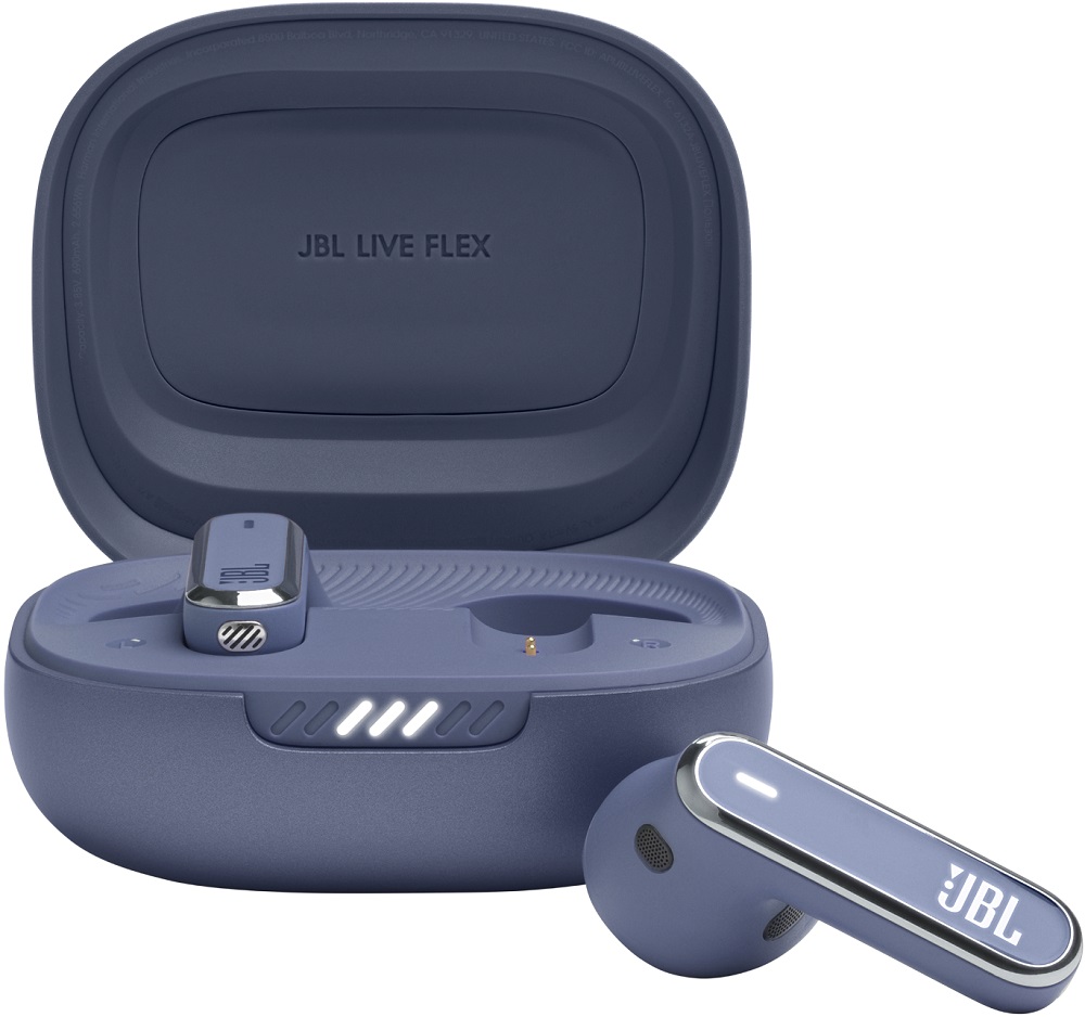 Fone de Ouvido JBL Live Flex Bluetooth ANC - Blue